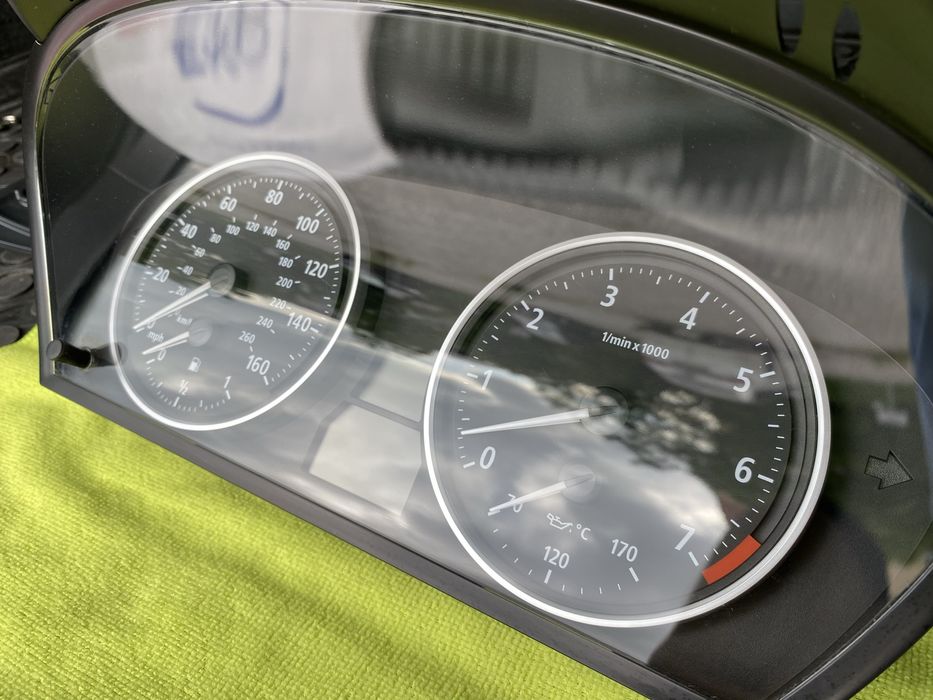 Километраж BMW E60/61/63 с темпрература на маслото бензин