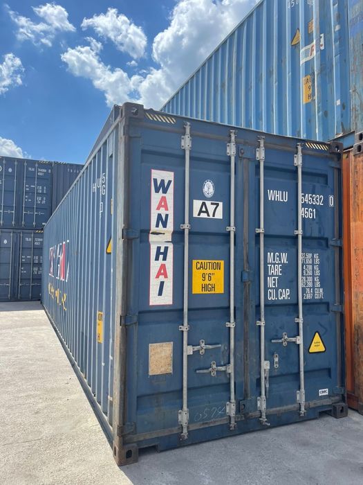 Контейнер 40 футовый HQ МОРСКОЙ 2,9 высотой в Большом Количестве СЕМЕЕ