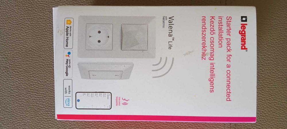 Стартов пакет valena life бял с netatmo Legrand