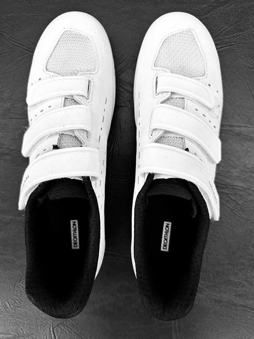 Pantofi mtb / sosea VAN RYSEL ROAD 100 ALB