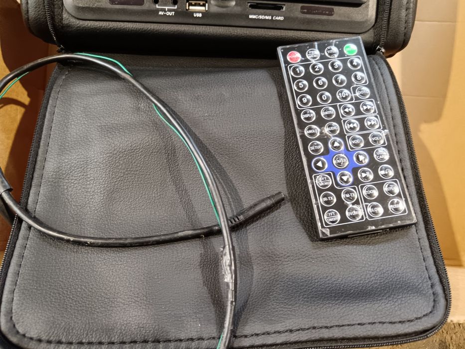 Tetiera/tetiere auto cu DVD , cu telecomanda