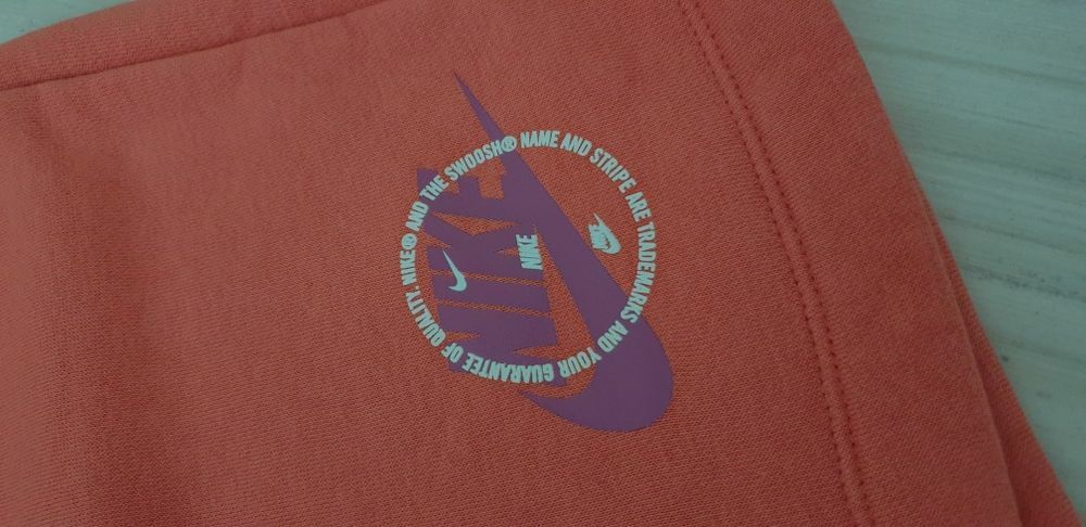Nike Swoosh Fleece Cotton  Short S НОВО ОРИГИНАЛ Дамски Къси Панталони