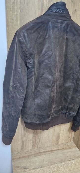 Кожено яке  Benetton