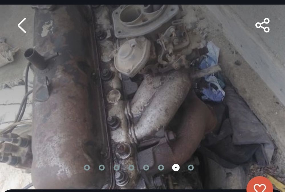 Волга 2410 мотор , блок , головка сотилади.Volga motor 2410 sotiladi