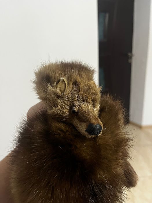 Fular din blană de doi dihori