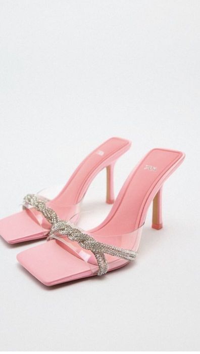 Прозрачна лепенка за обувки