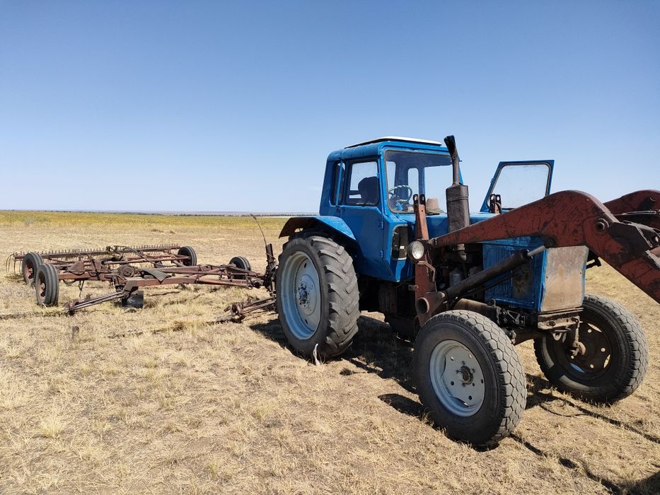 Трактор МТЗ 80 с куном