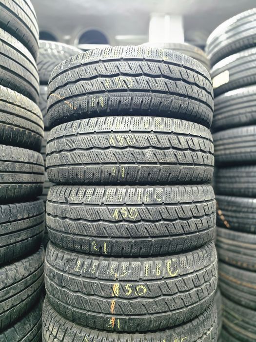 4x 215/65/16C M+S HANKOOK 2021 Stare excelentă