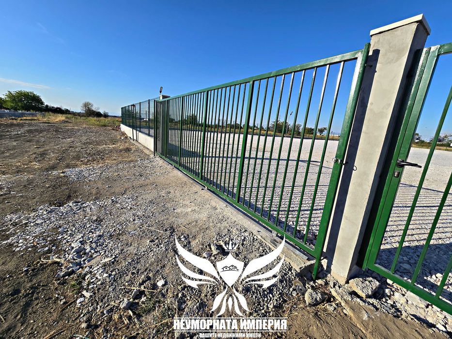 Под наем автокъща, земя, парцел, паркинг, автосалон склад 1545кв гр.Асеновград втора линия по чакълест път