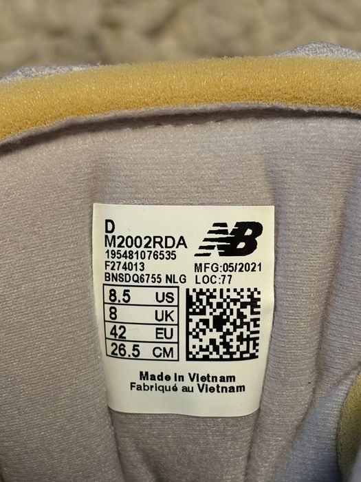 New Balance 2002R Protection Pack "Rain Cloud" 42