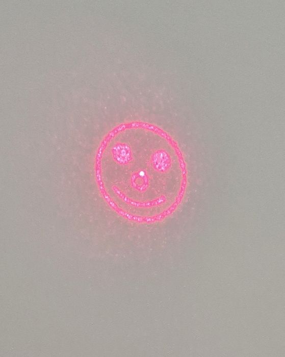 Лазерная указка со сменными рисунками и цветами