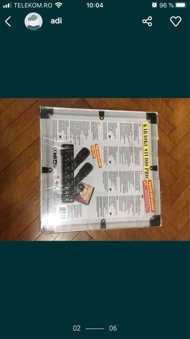 Set Karaoke microfon copii