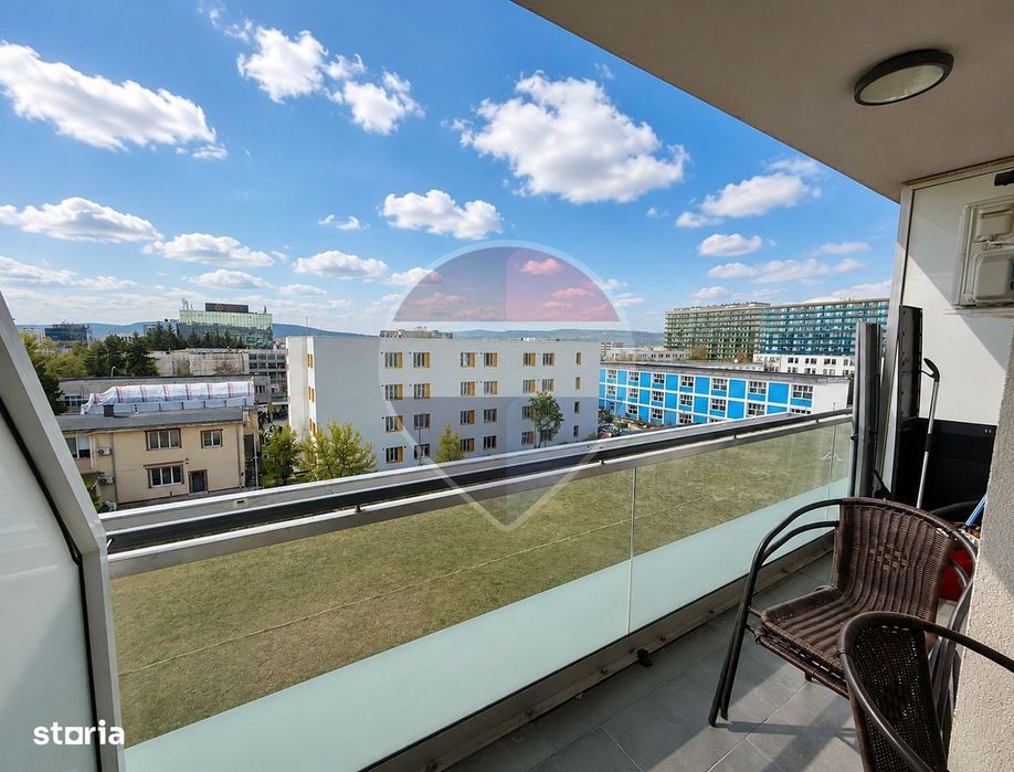 Apartament cu 1 cameră, 36 mp + balcon mare –5 minute de Iulius Mall — fotografia 3