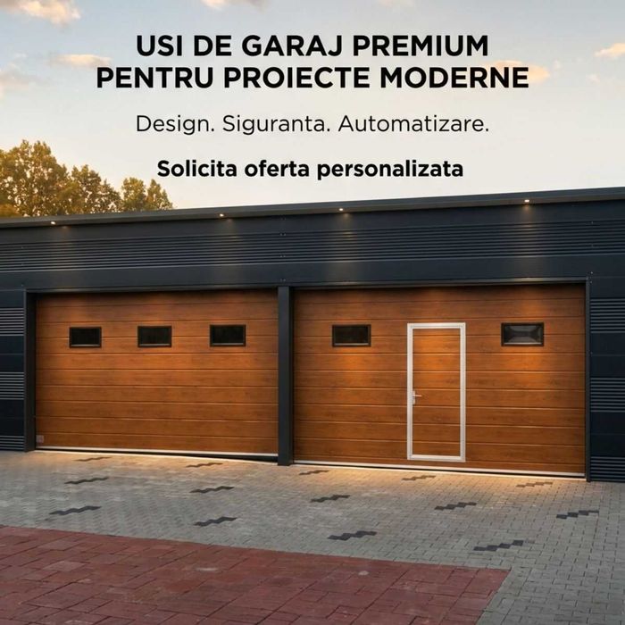 Usi de garaj sectionale profesionale