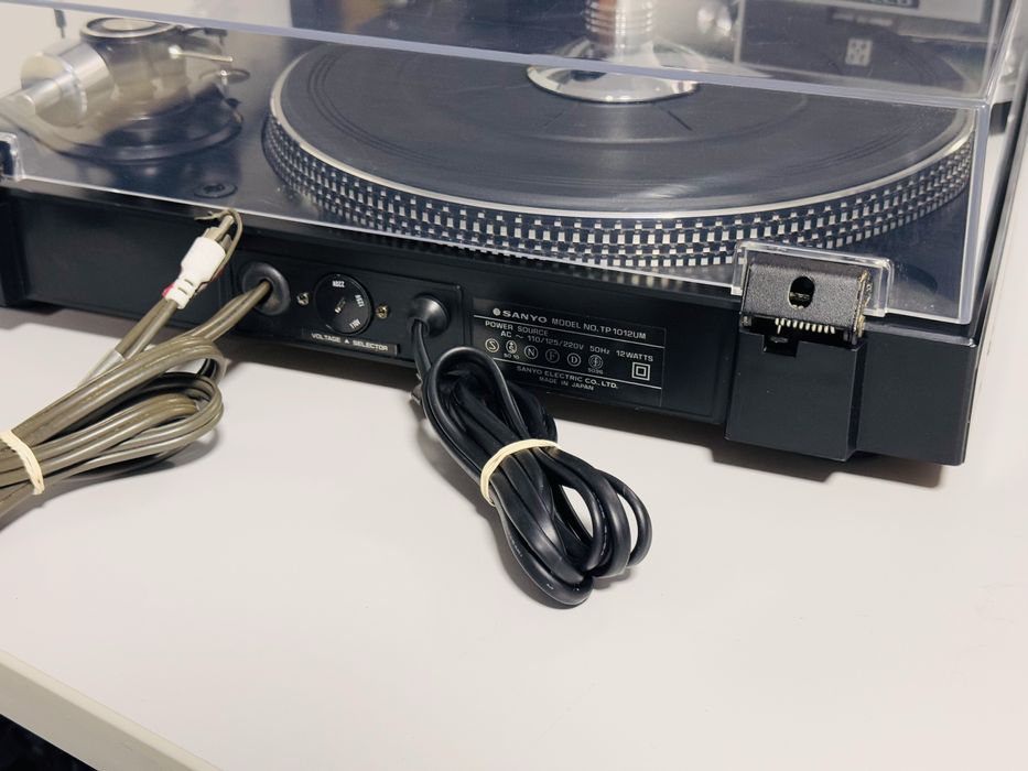 Pick-up SANYO TP1012UM,Japan,doză AKG P7E cu ac AKG X6E,direct drive