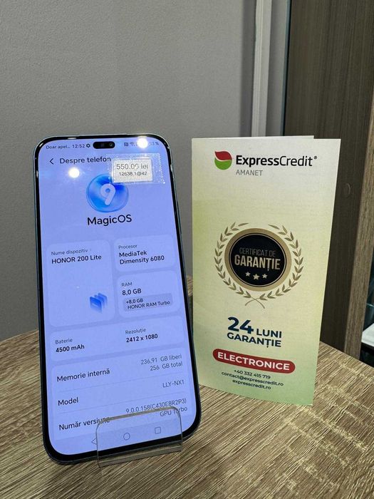 (AG42) Honor 200 Lite b12638 - Garantie 2 ani!