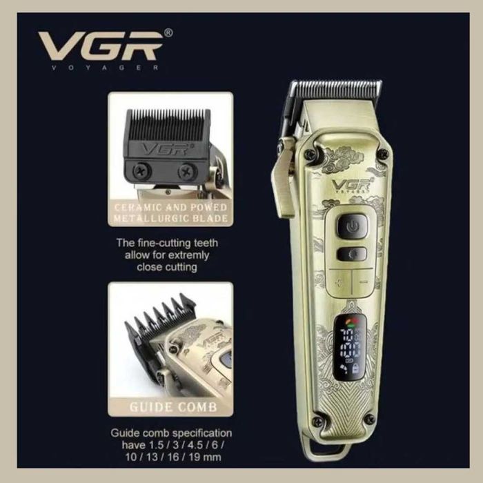 Машинка за подстригване, тример и самобръсначка 3 в 1 VGR V-642