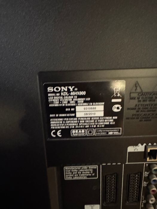 телевизора Sony KDL-46HX900