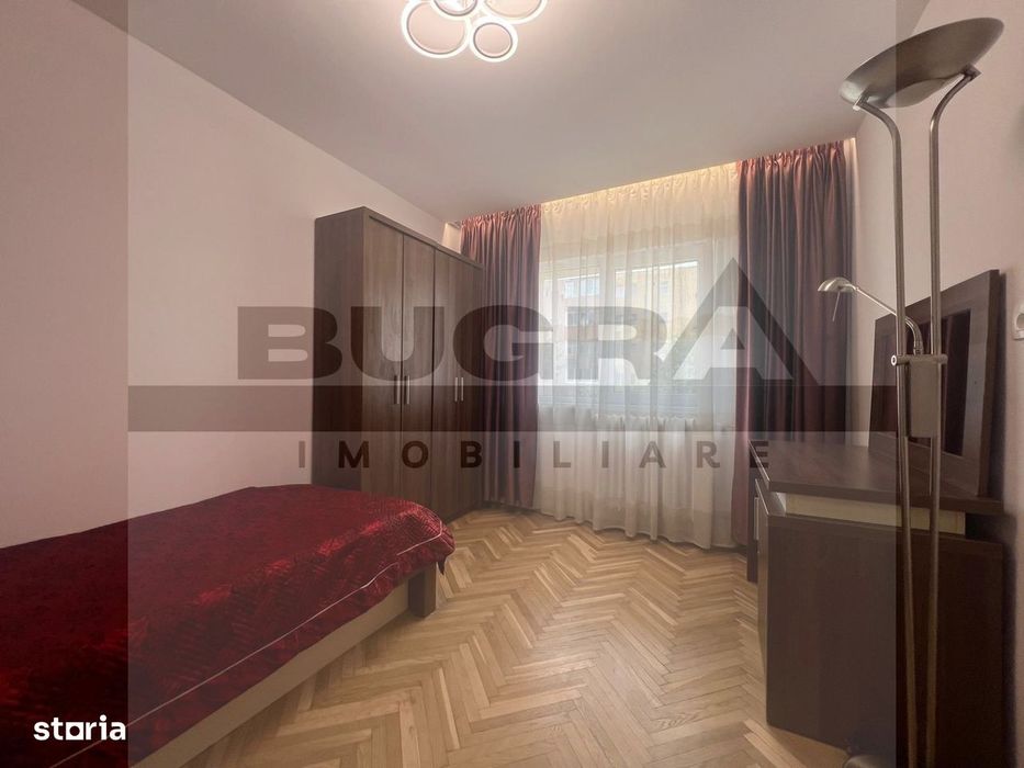 Apartament 3 camere, 72mp, decomandat, parcare, zona Marasti