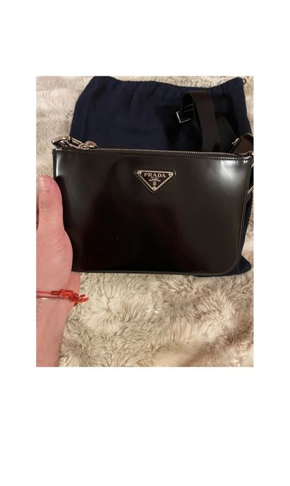 Черна чанта Prada