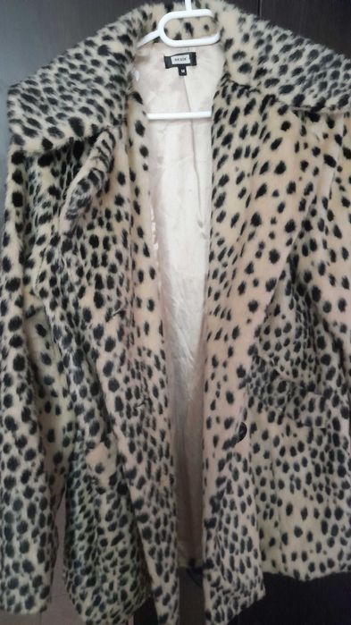 Дамско зимно палто, тигрово, Bik Bok