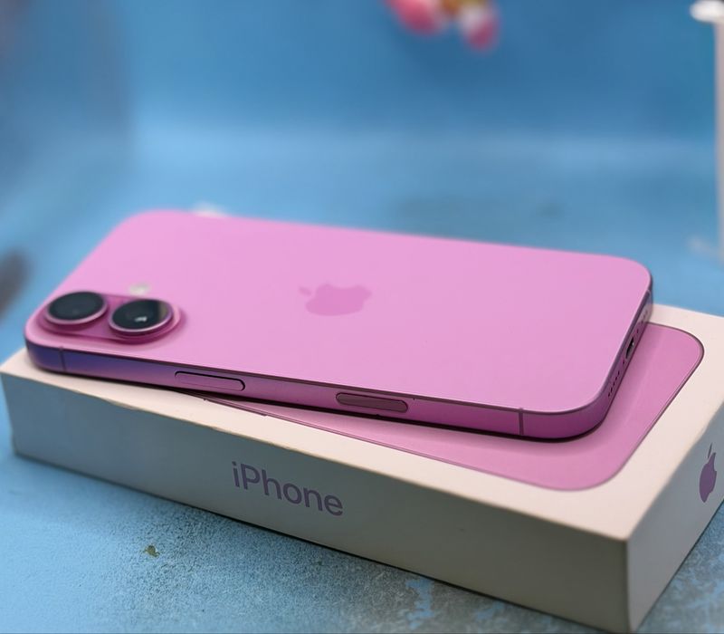 Apple iPhone 16, 256GB, 5G, Pink