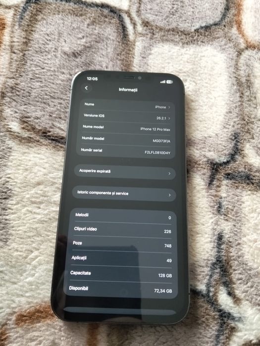 Vand iphone 12 pro max