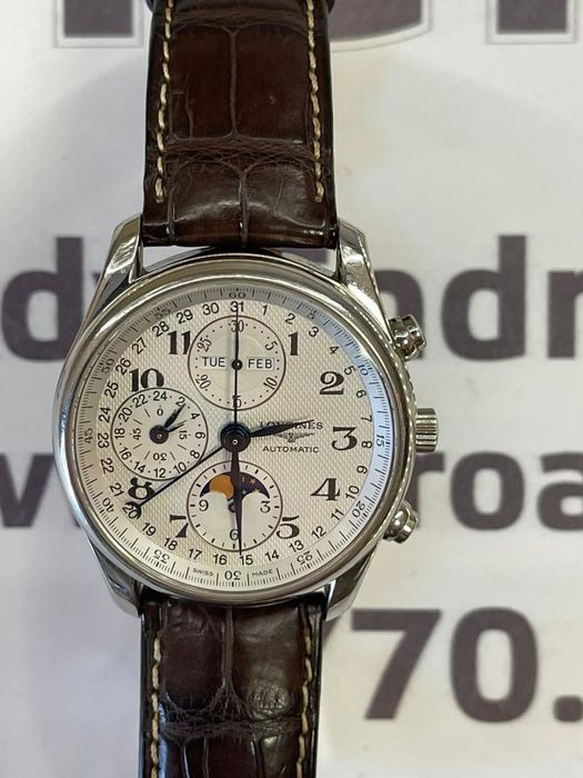 Ceas Longines Master Moon Phase Chronograph 40mm -A-