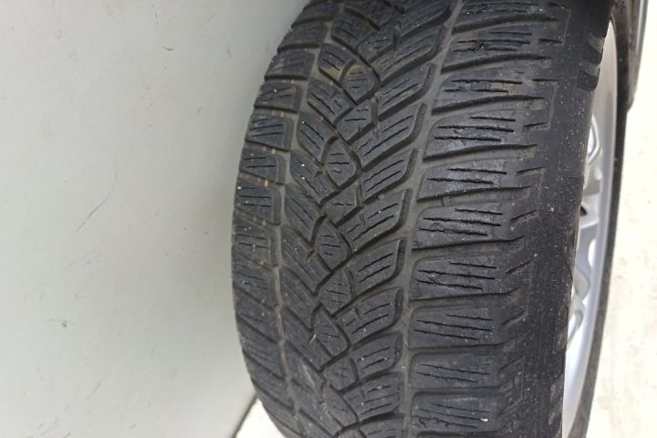 Set jante aliaj 2 anvelope 205/55R16 91H M+S Fulda 7JX16EH2 5X120 BMW