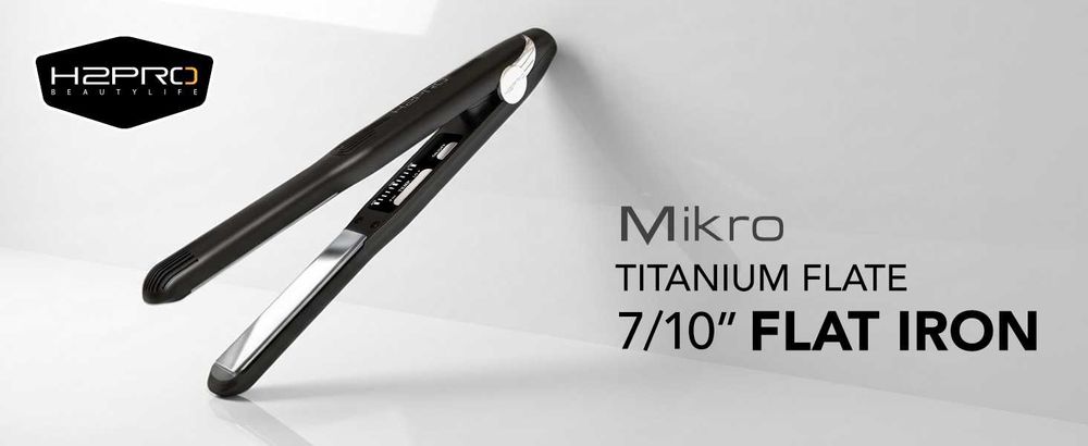 H2Pro Beautylife Mikro права преса / титаниеви преси / Black Diamond Nano Hi-Tech BDMT1 -Професионална Нова в кутия