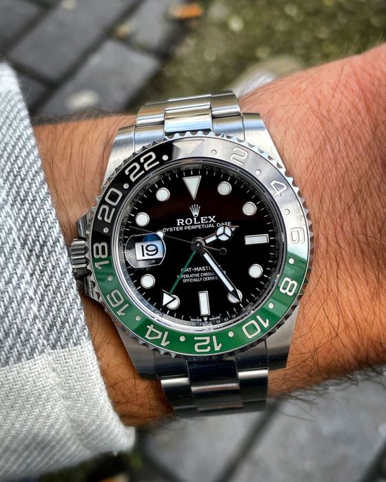 rolex gmt - master ll sprite