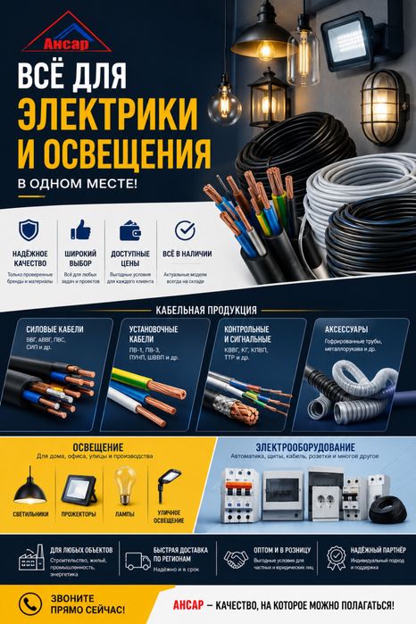 Электротовары Шымкент оптом и в розницу
