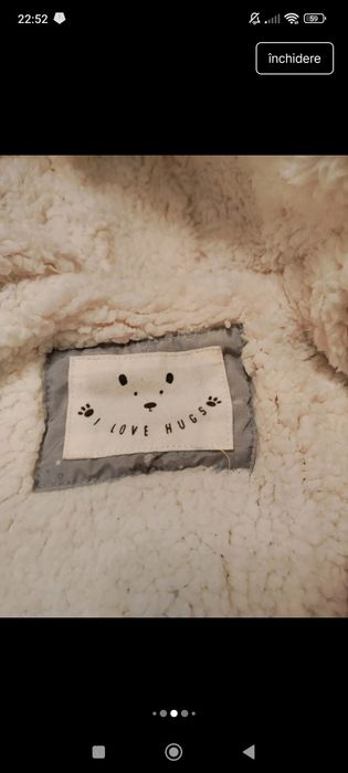 Combinezon/sac dormit bebe 1-3 luni