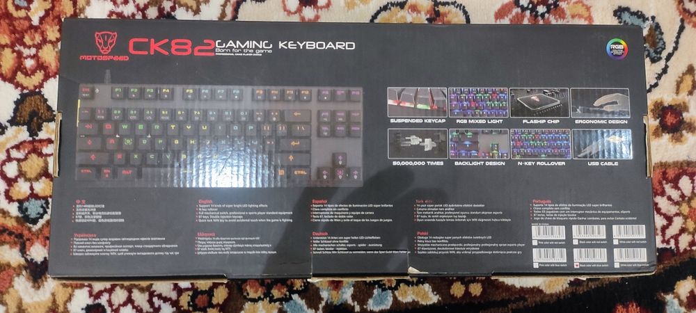 Klaviatura naushnik mishka