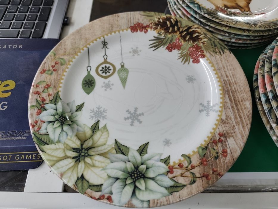 Нови коледни чинии с елени kosova