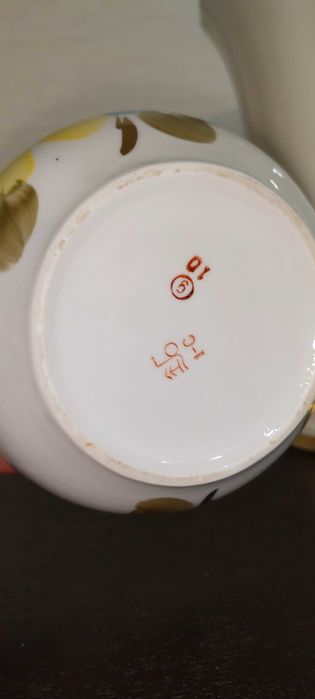 Сахарница Барановка. Фарфор