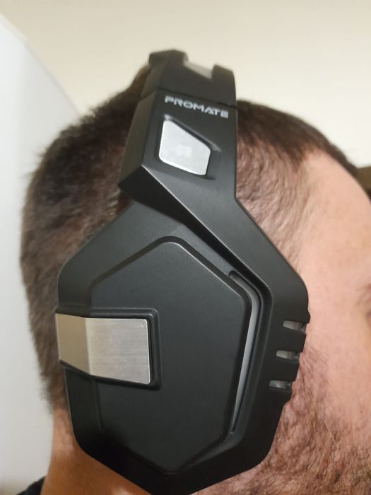 Casti Gaming Promate Python Black