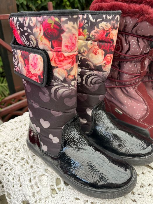 Брендовые сапоги на девочку 32,33,35р