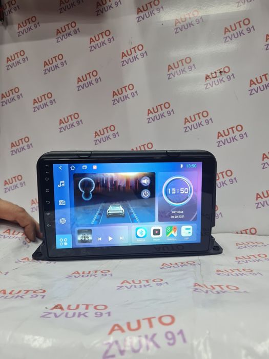 Магнитола универсальная на Андроиде на торпеды/ панель магнитафон