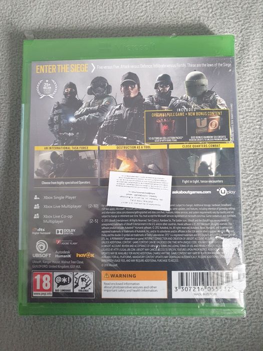 Joc Xbox One X- Rainbow Six Siege