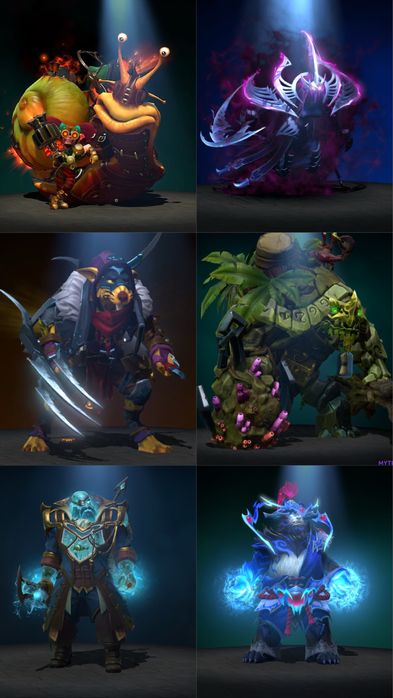 Скины из Колекторки Dota2