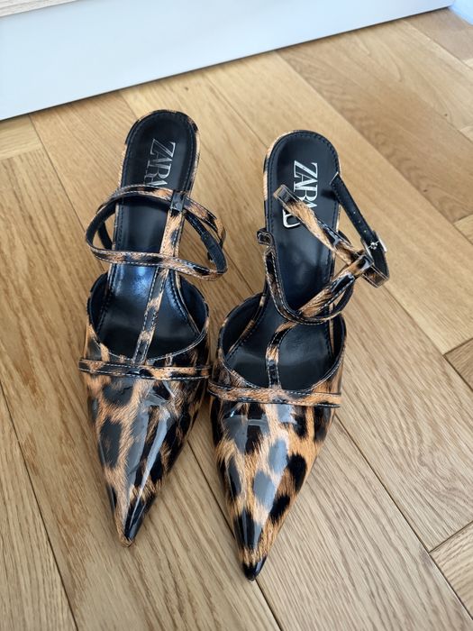 Леопардовые туфли