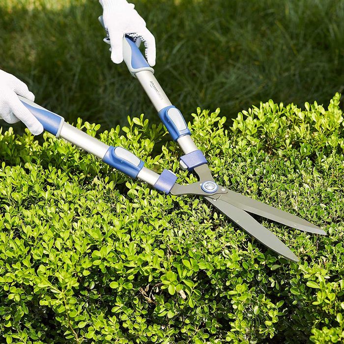 Forfeca telescopică de gradina, gard viu din aluminiu.