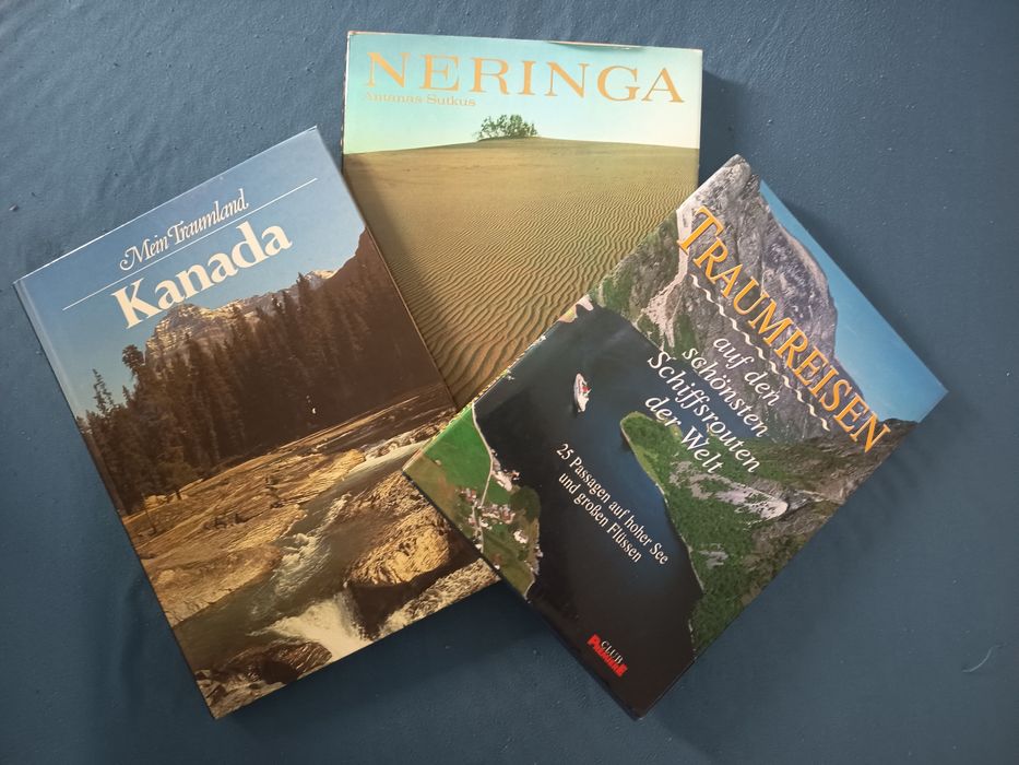 Книги с пейзажи , на немски език.