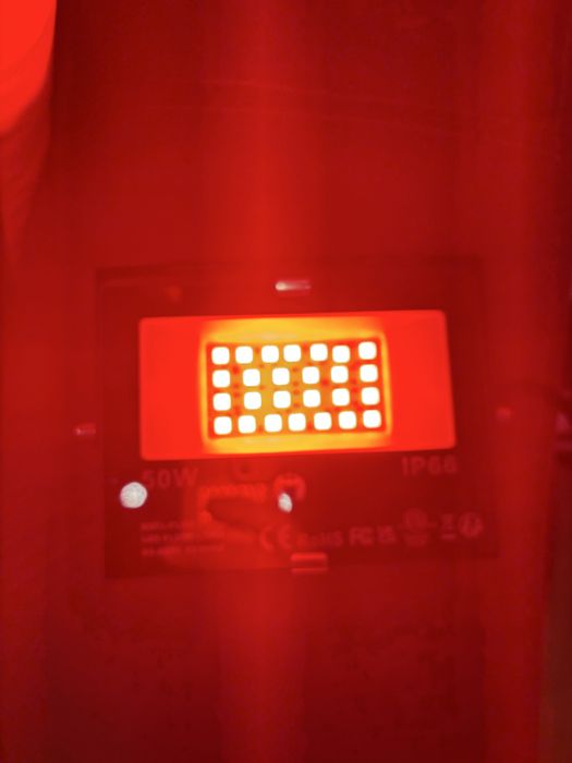 50w Led прожектор със сменяеми цветове