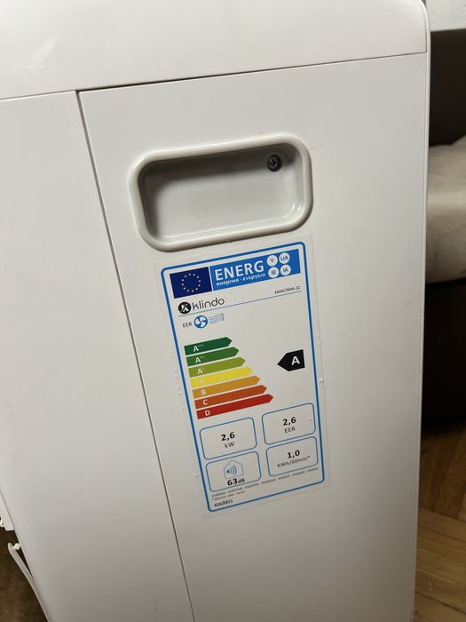 Aparat de aer conditionat portabil Klindo KMAC9KM-22, clasa A