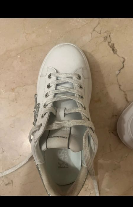 Adidasi Karl Lagerfeld albi