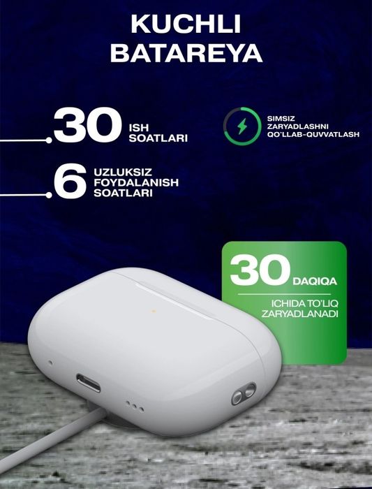Yangi simsiz quloqchinlarimiz Pods pro 2 sotiladi! Hali ochilmagan
