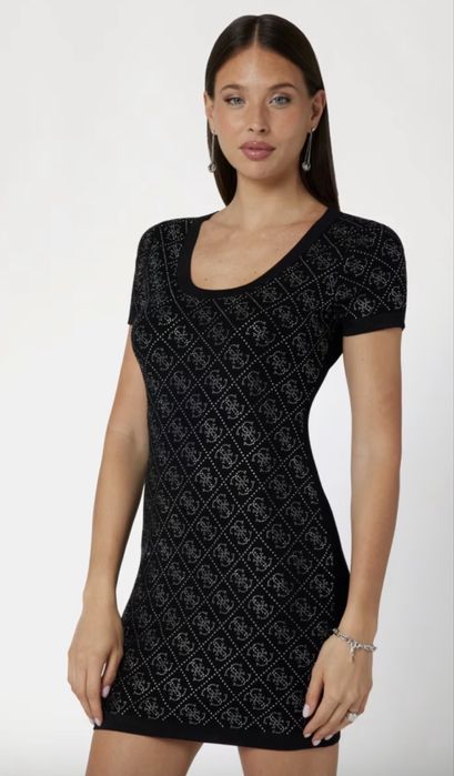 Rochie Guess neagră, nouă cu etichetă