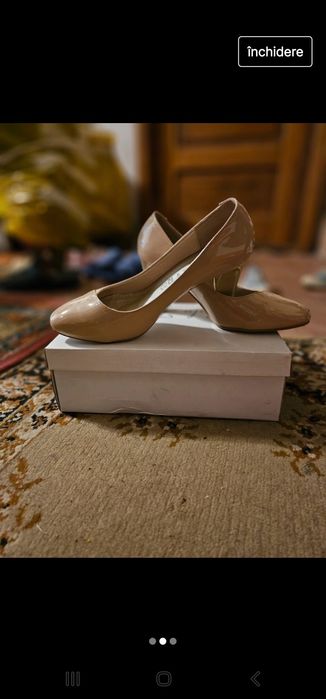 Pantofi piele naturala 40